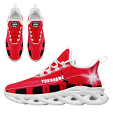 Custom Blue Red Houston Maxsoul Shoes Personalized Sneaker FN003-D020260-12